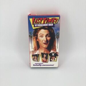 Fast Times At Ridgemont High‎ VHS A Rock And Roll Nicholas Cage Refugee Films